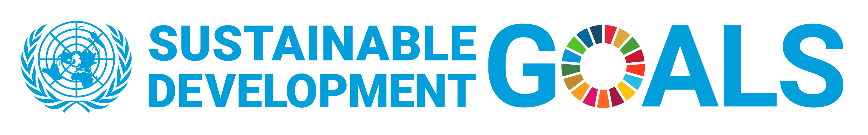 UN logotype for sustainable development.