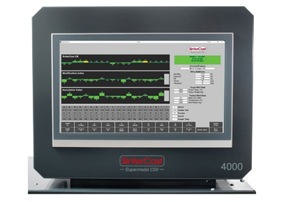 Large graphical OCM display for user-friendly operator interaction.