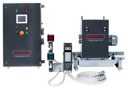 Automatic Wirefeeder, including Wirefeeder Head, Control Cabinet, Operator Box and Signal Lamp Assembly.
